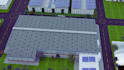 design a 3d warehouse, factory, logistics center with realistic rendering