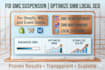 fix gmc suspension optimize gmb local seo for shopify wix ecwid