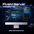 create a professional responsive website for your fivem server