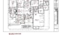 architectural floor plan, local permit building layout ca,il,nj,la stamp