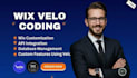 wix velo developer custom wix code wix api integration wix database