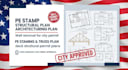 pe stamp deck structural permit plans, load bearing wall removal for city permit