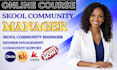 increase skool community members,server promotion, online community setup