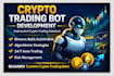 create crypto trading bot, ai crypto trading bot, crypto trading bot development