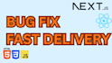 fix HTML CSS javascript bug on your website