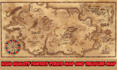 draw high quality fantasy pirate map and treasure map