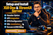 setup and install xui one xtrem ui server reseller option api int epg conf ssl
