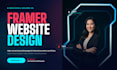 design framer website, framer landing page, figma to framer
