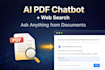 build a smart ai PDF chatbot with rag, hybrid search, and sources