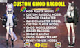 model gmod ragdoll model, custom playermodel and 3d character