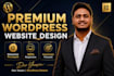 design wordpress website with elementor pro for your business