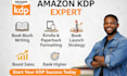 professional amazon KDP book blurb writing, highconverting book descriptions