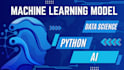 build a machine learning model using python