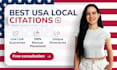 manually build usa local citations