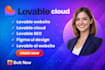 do lovable website lovable cloud lovable SEO figma ui design lovable ai website