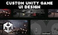 create stunning unity ui, game ui, hud, user interface for unity 2d, 3d games