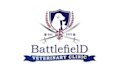 do veterinary clinic logo with honor history while building