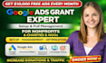 setup optimize and manage google ads grant campaign for nonprofit