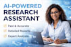 aipowered research and data analysis