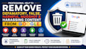 remove defamatory, false, harmful, mugshot, harassing content from google