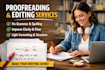 proofread and edit your documents