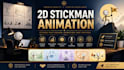 create viral engaging 2d animation and stickman animation