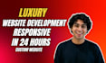 deliver luxury website design and full website development