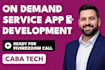 develop on demand app, multi service provider mobile app, ai driven handyman ap