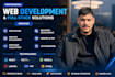 build website development as full stack website front end web developer