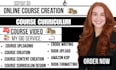 create online course content, elearning course creation, course curriculum, ppt