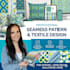 design seamless patterns, textile prints, geometric pattern