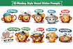 create funny whatsapp style vessel utensil sticker pack