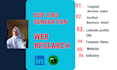 do professional data entry ,web research and lead generation