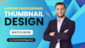 design professional youtube thumbnail design
