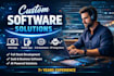 develop custom web app and software solutions for your business