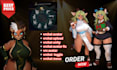 do custom vrchat character avatar furry commission vrc avatar nsfw vr avi edit