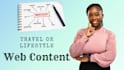 write your lifestyle or travel website content