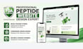 design peptide website, woocommerce store and peptide ecommerce