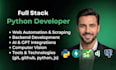 be your python developer for python scripts, web scraping, bot, and automation