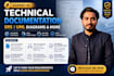 create expert technical documentation srs, uml and more