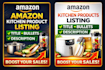 write high converting SEO amazon listing for kitchen products