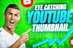 design youtube high CTR thumbnails