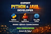 do python, java, c, cpp  coding development and assessments , projects and fyp