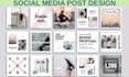 create editable canva templates and professional social medial post designs