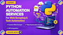 do python web scraping, data extraction, automation script, playwright, crawler
