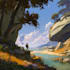 design aaa game environment and character concept art
