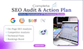 perform a complete SEO audit with action plan and penalty check