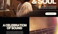 design redesign music website