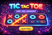 build a responsive tic tac toe web game using HTML CSS javascript