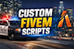 do custom fivem scripts, gta v rp systems, esx and qbcore mods